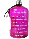 BuildLife 1 Gallon Water Bottle Motivational Fitness Workout